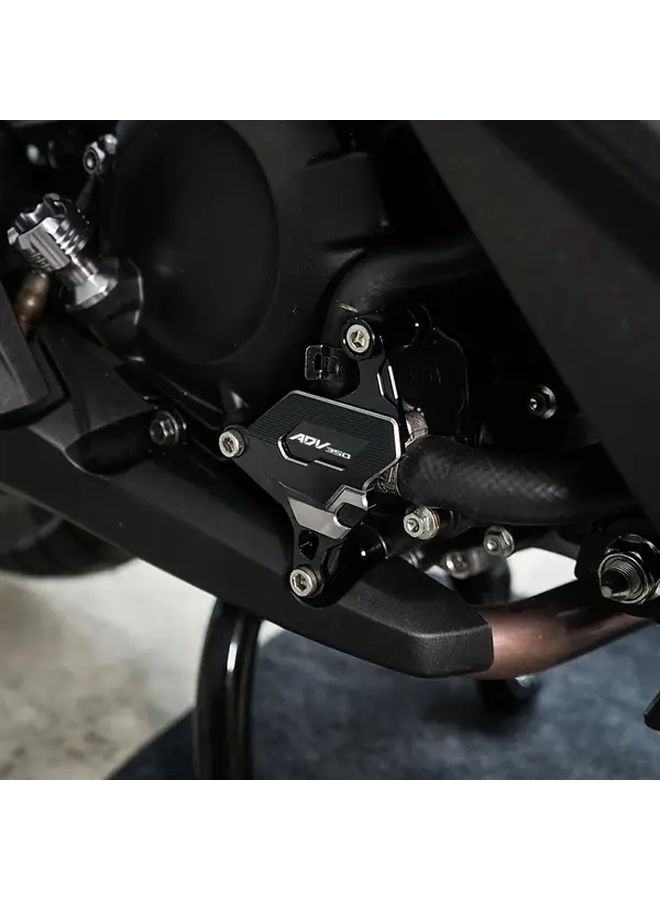Red Aluminum Motorcycle Water Pump Cover Frame Protection Tank Protector For Honda ADV 350 Forza 350 2022 2023 - Image 2