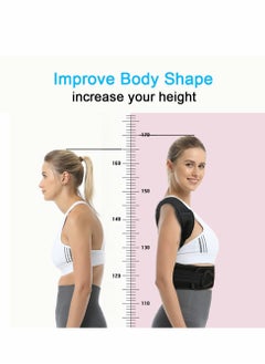 KASTWAVE Posture Corrector for Women and Men, Adjustable Breathable Back Support Straightener  - Image 3