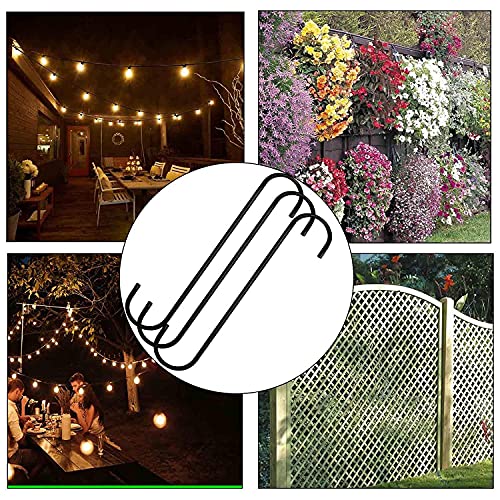Plantex Steel 10 Inch Hooks For Hanging Plants/Extension Hook For Hanging Plant/Tree Branch/Bird Feeder/Pots Indoor/Outdoor - S Hook (Pack Of 20) - Image 5
