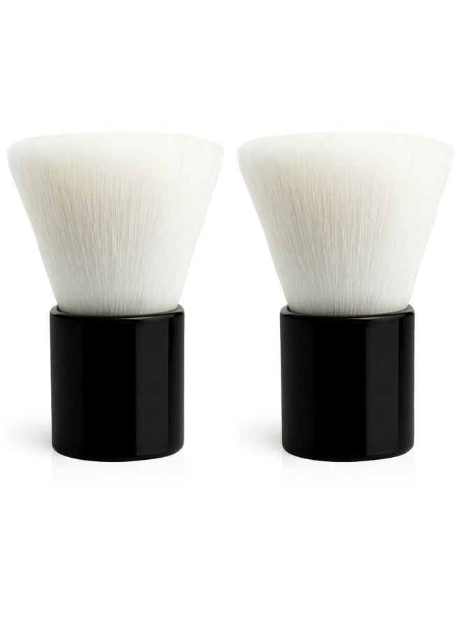 Brvlsoc Travel Kabuki Face Brush – Compact Makeup Brush for Powder, Bronzer & Highlighter | Precision On-the-Go Application - Image 1