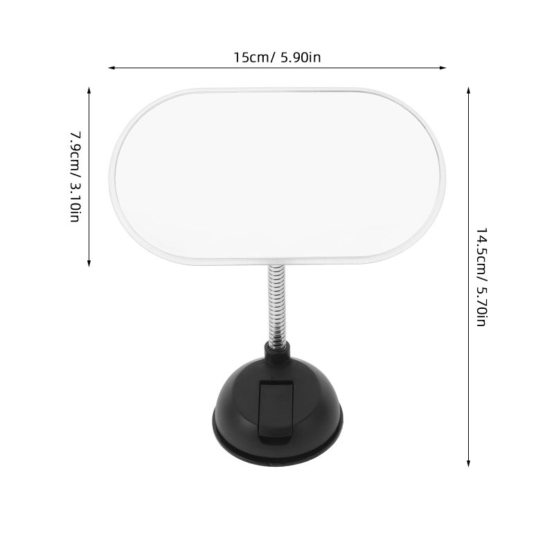 🚗 مرآة داخل السيارة لمراقبة المقاعد الخلفية قابلة للتعديل وبتركيب آمن - Image 4