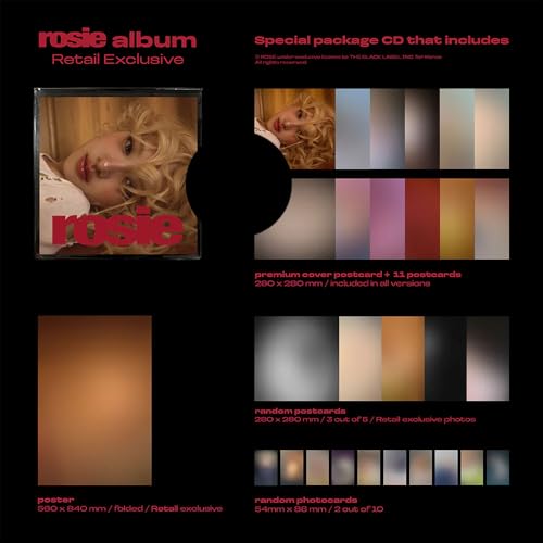 cokodive Rose - 'Rosie' First Studio Album (RETAIL Exclusive Ver.) - Image 3