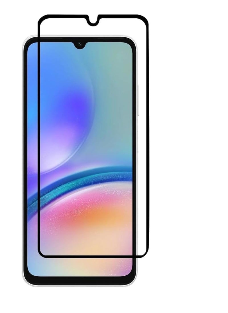 Generic - (Oppo A60 4G) Glass Screen Protector HD Clear Anti Shock with Metal Frame black - Image 1