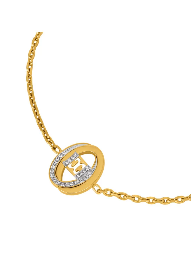 Escada Claudia Gold Plated 316L Stainless Steel Chain Bracelet for Women