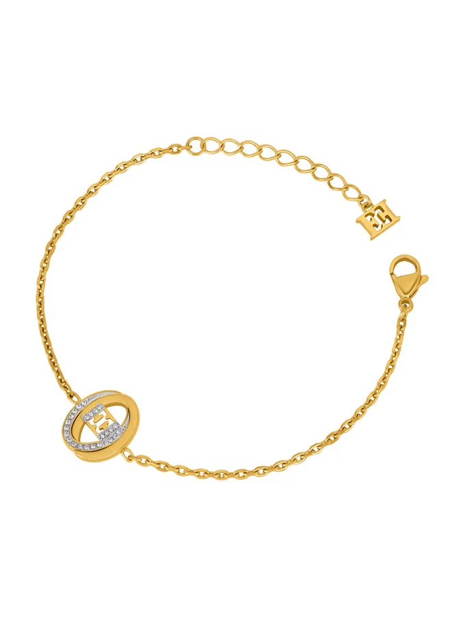 Escada Claudia Gold Plated 316L Stainless Steel Chain Bracelet for Women