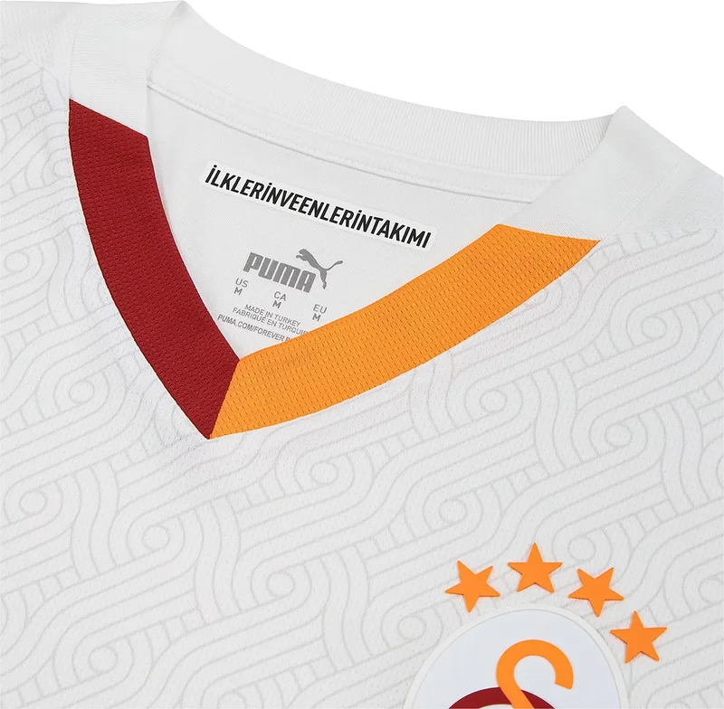 PUMA Galatasaray 2024/25 Away Men's White Football Jersey 77965202