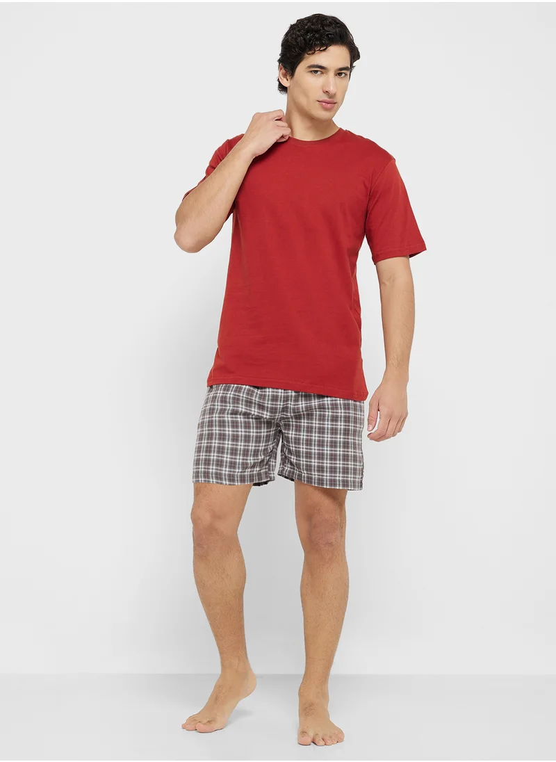 Seventy Five Nightwear T-Shirt & Shorts Sets