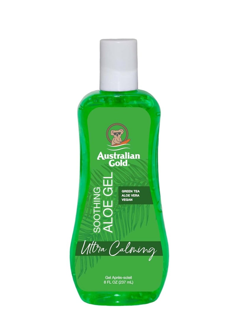 Australian Gold Australian Gold Soothing Aloe Vera After Sun Gel -Relieves Sunburn Pain and Hot & Itchy Skin, Soothing Aloe After Sun Gel, 8 Fl Oz (A70623-1) - Image 1