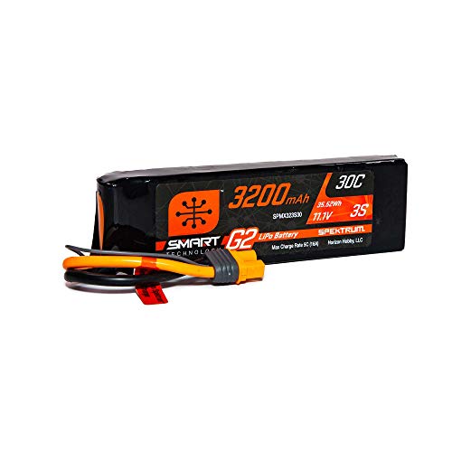 Spektrum 11.1V 3200mAh 3S 30C Smart LiPo G2: IC3, SPMX323S30 - Image 1