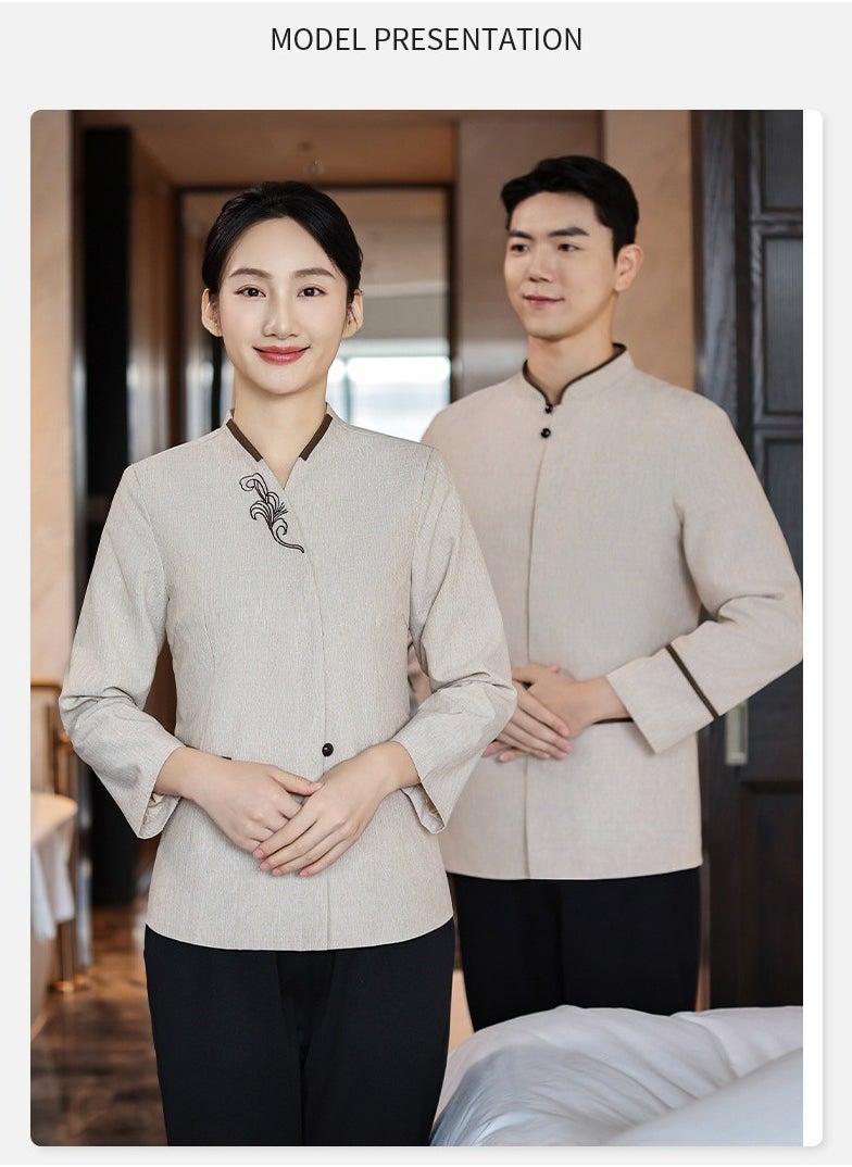 KUYING New Summer Cleaner Work Clothes  - Image 2