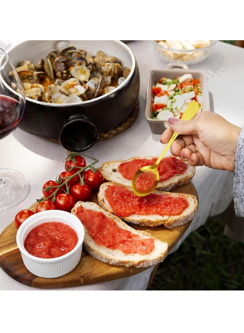 general Camping tableware set 2 people Stainless steel camping tableware set 11 pieces Portable tableware set Outdoor tableware set with box spoon fork knife plate clip Camping picnic travel hiking - Image 4