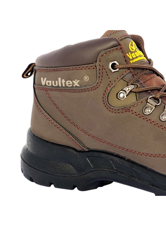 Vaultex Vaultex MHR High Ankle Safety Shoes, Brown, 41  - Image 2