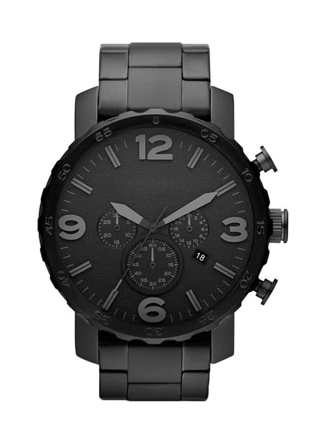 FOSSIL GROUP Men's Nate Chronograph Watch JR1401 - 50 mm - Black - Image 1