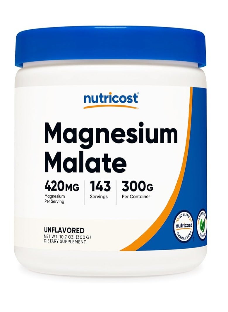 Magnesium Malate Powder 10.07 oz 300 G