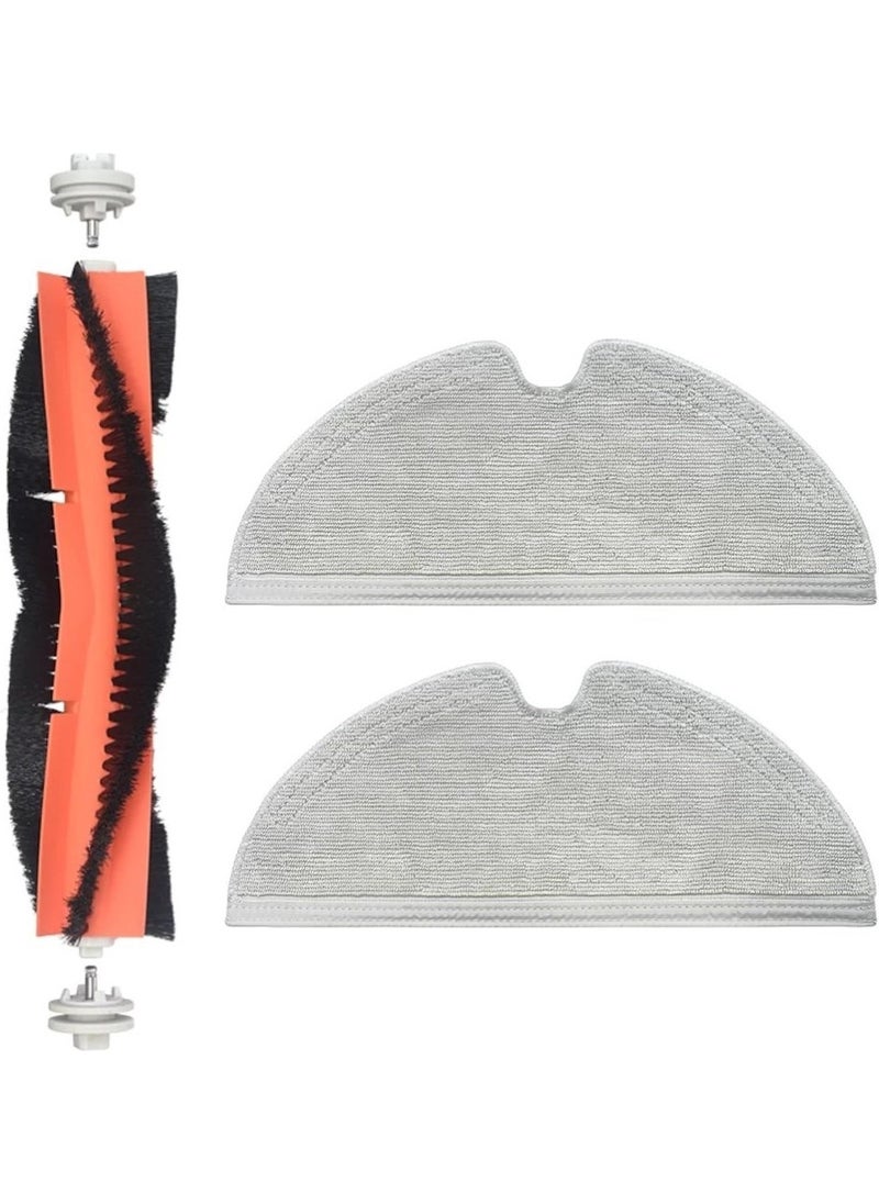robotyedek Dreame D9 Max Compatible Spare Main Brush and Mop-3 Pieces 