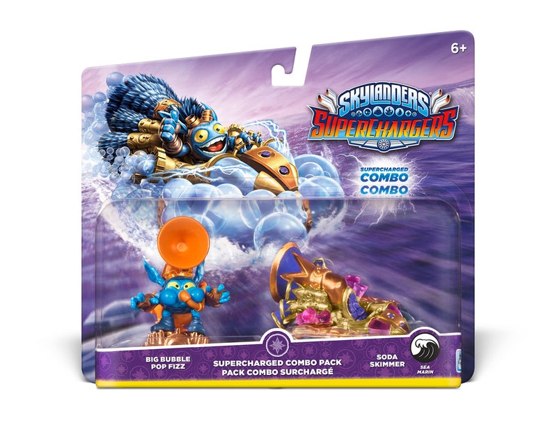 Activision Skylanders SuperChargers Dual Pack #3: Big Bubble Pop Fizz and Soda Skimmer - Image 1