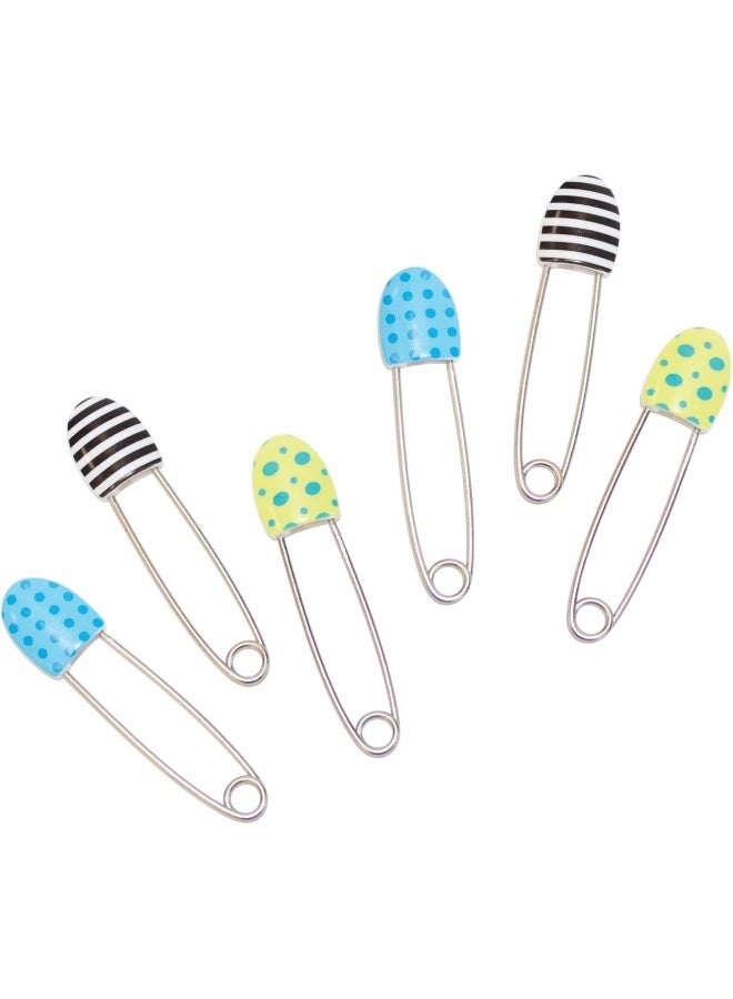 Sassy Sassy Decorative Diaper Pins 6 Count - Image 2