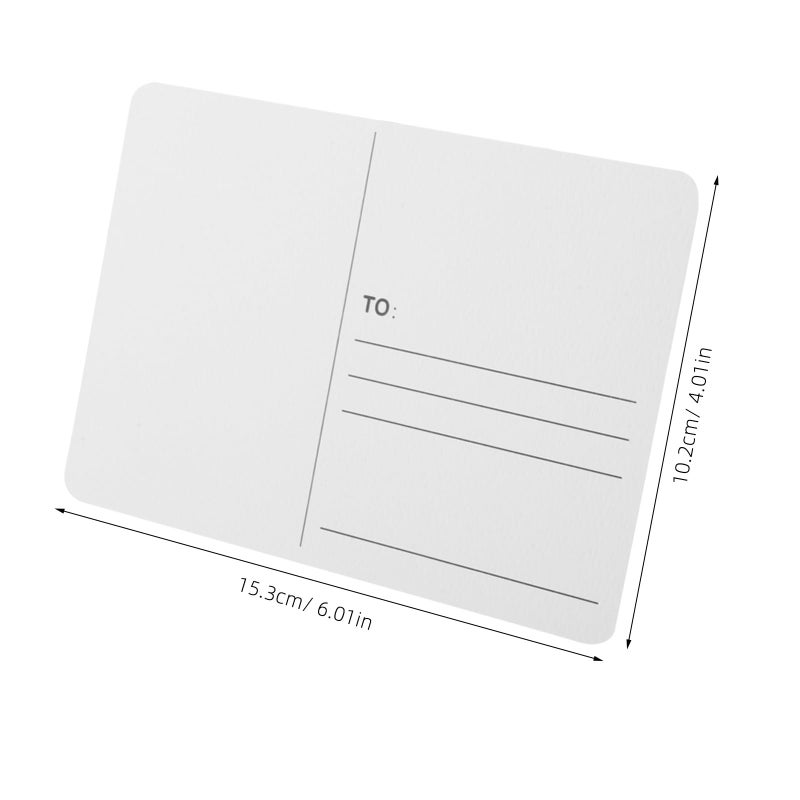 Textured Cotton Cardstock Blank Postcards 4x6 Inch 30 Sheets For Watercolor DIY Holiday Greetings - Image 3