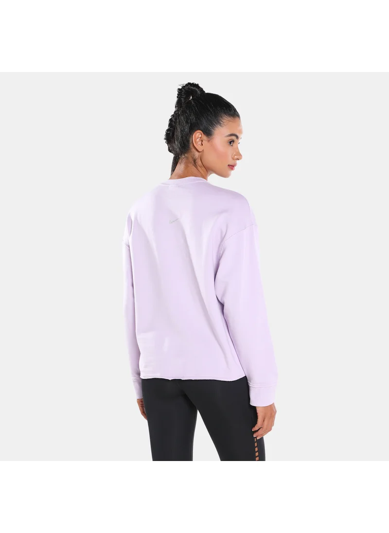 Nike Women's Yoga Luxe Fleece Crew Top