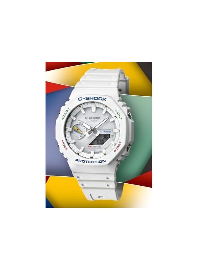 Casio G-Shock Watch - GA-B2100FC-7ADR White Dial, White Band - Image 2
