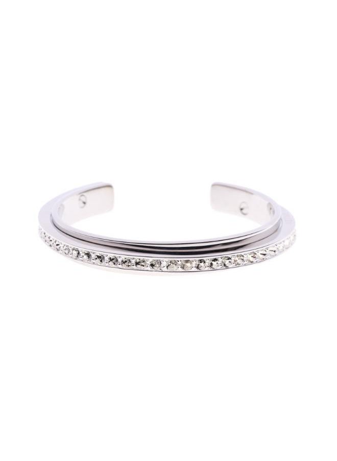 Karen Millen - Crystal Diagonal Cuff - Image 1