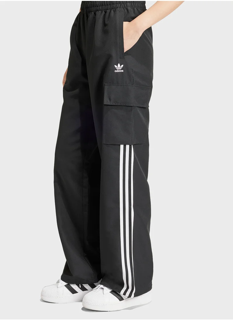 اديداس اوريجينالز Adicolor 3 Stripe Cargo Pants