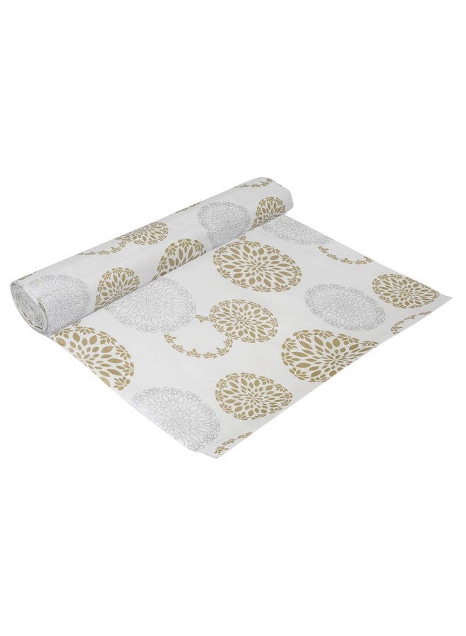 Kuber Industries Kitchen Drawer/Cabinet Shelf Mat | Rose Design with PVC Material | Adjustable Size 10 Mtr Roll (Multi), Polyvinyl Chloride | Functional and Decorative Shelf Liner - Image 1