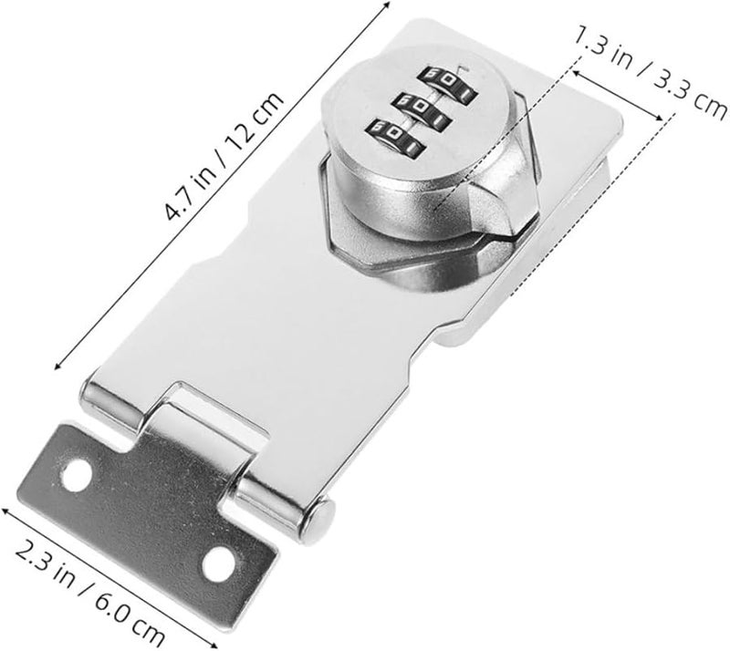 Master Combination Lock for Cabinets and Doors Security File Cabinet Password Lock - Image 3