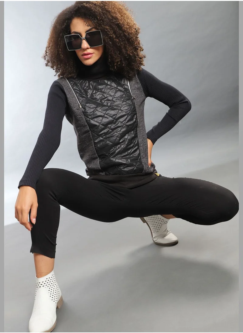 Campus Sutra High Neck Jacket