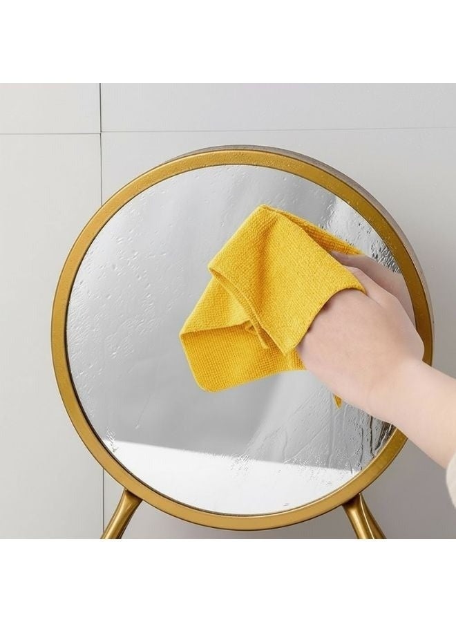 20-Piece Microfiber Cleaning Cloths with Magic Pull-Out Storage Box, Reusable Multi-Purpose Towels for Kitchen, Dishes, Home, Car, Super Absorbent Cleaning Wipes for Dust, Spills, Stains, and Deep Surface Cleaning-Yellow - Image 2