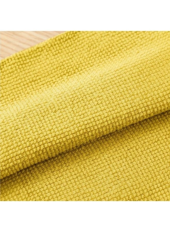 20-Piece Microfiber Cleaning Cloths with Magic Pull-Out Storage Box, Reusable Multi-Purpose Towels for Kitchen, Dishes, Home, Car, Super Absorbent Cleaning Wipes for Dust, Spills, Stains, and Deep Surface Cleaning-Yellow - Image 3