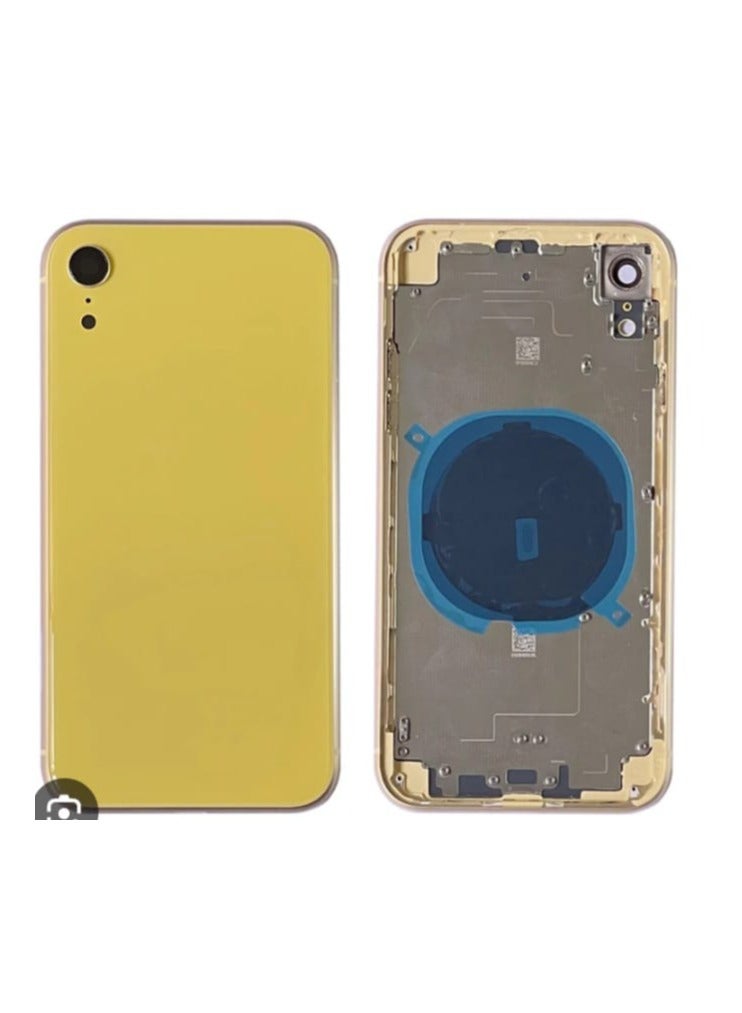 Replacement Mid-Frame housing Cover for iphone XR Yellow