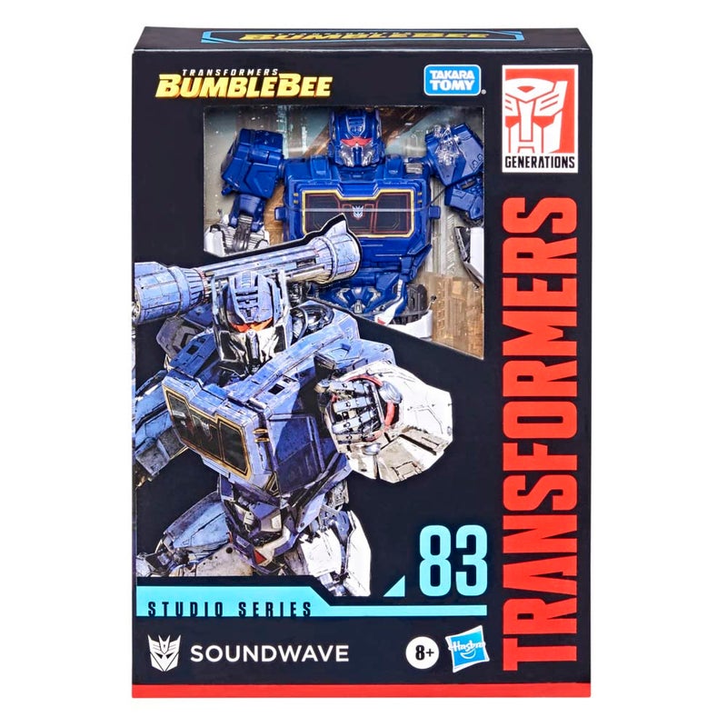 TRANSFORMERS ألعاب ترانسفورمرز سلسلة الاستوديو 83 فئة فويجر بامبلبي ساوندويف شخصية الحركة - للأعمار 8 وما فوق، 6.5 بوصة - Image 3