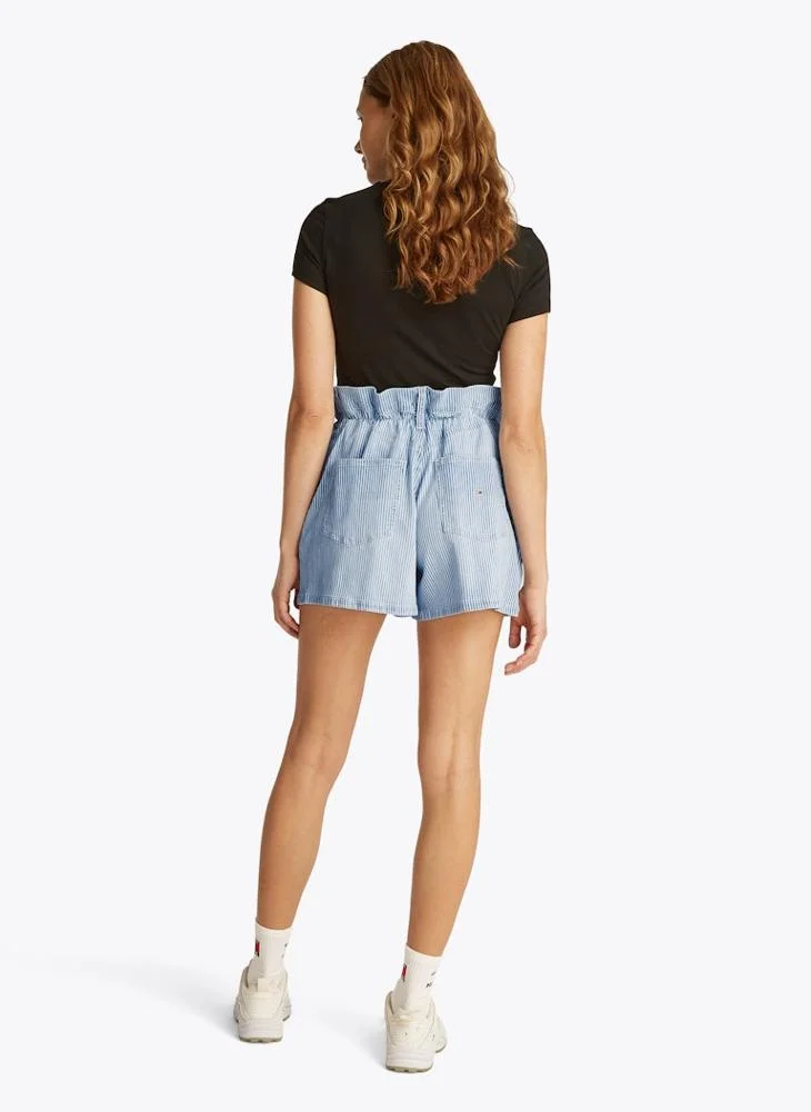 تومي جينز Paperbag Shorts