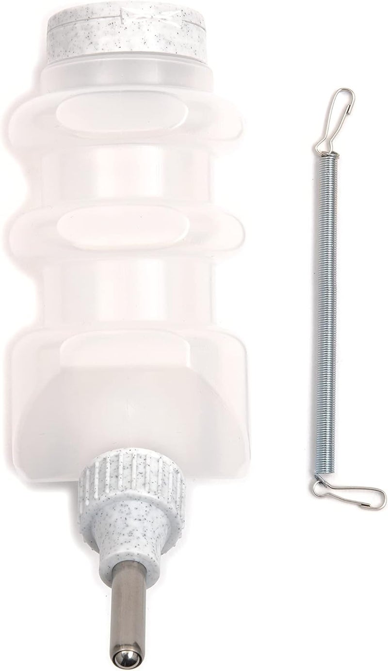 Lixit Top Fill NO-Drip Water Bottles for Dogs. (16 FL Oz (Pack of 1), White) - Image 1