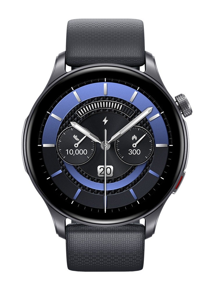 Zeblaze Fitness Smart Watch for Men Women, 1.43'' AMOLED GPS Smartwatch with Bluetooth Calling, Heart Rate/SpO2/Stress Monitor, 300mAh Battery, 2 Interchangeable Straps - Image 1