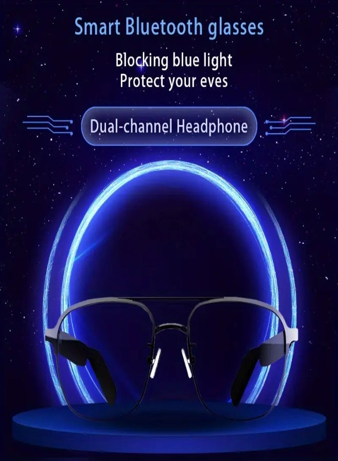 SG-11 PRO Smart Wireless Bluetooth Glasses – Anti-Blue Light Eyewear for Men & Women, Hands-Free Calls, Music Playback, Lightweight & Durable Frame, Type-C Charging, Long Battery Life, Tech Accessories, Smart Audio Device - Image 4