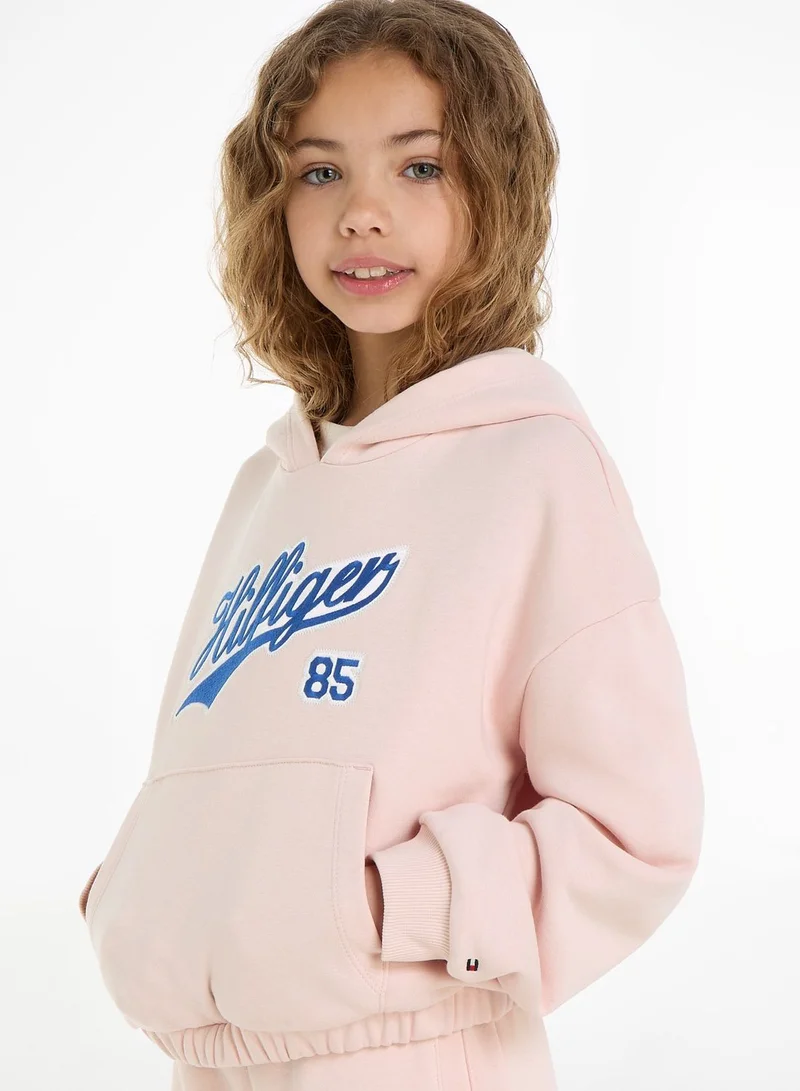 TOMMY HILFIGER Kids Hilfiger Script Hoodie