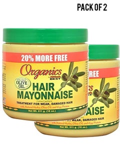 Original Hair Mayonnaise With Olive Oil Damaged Hair 521ml Value Pack of 2