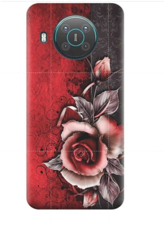 إيه إم سي ديزاين غطاء حماية بطبعة هاتف نوكيا X10