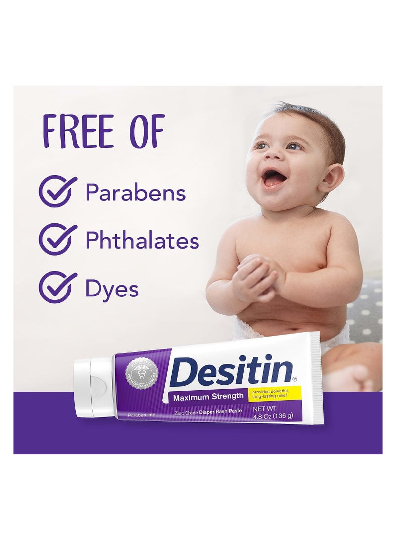Desitin Maximum Strength Paste, 4.8 OZ - Image 4