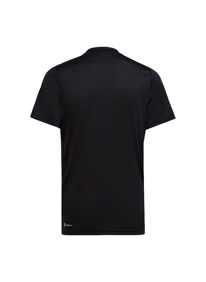 Adidas - Train Essentials Aeroready 3-Stripes Regular-Fit T-Shirt - Image 1