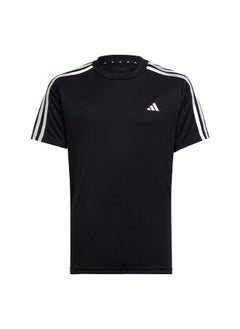 Adidas تي شيرت Train Essentials Aeroready بثلاثة خطوط بقصة عادية  - Image 2
