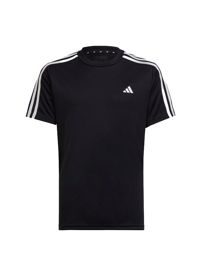 Adidas - Train Essentials Aeroready 3-Stripes Regular-Fit T-Shirt - Image 1