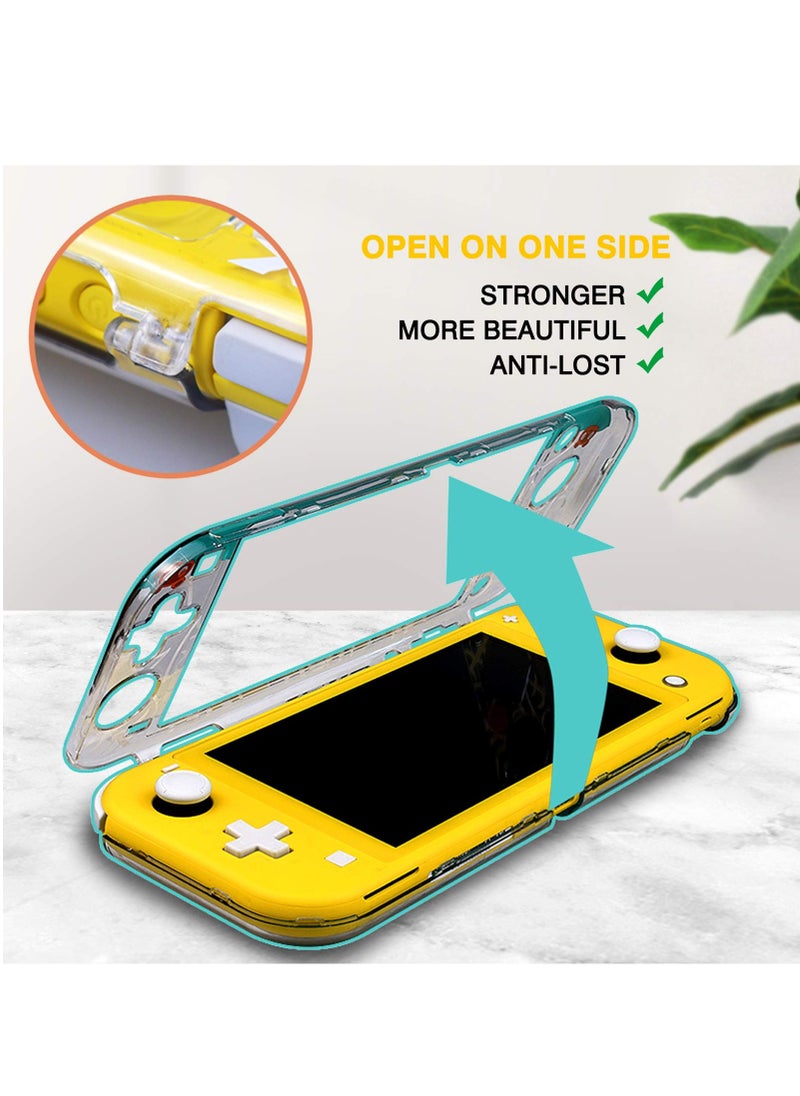 Generic - Compatible Hard Case for Nintendo Switch Lite, Rigid PC Transparent Split Design, Shock Resistant and Scratch Resistant, Perfect for Animal Crossing Enthusiasts. - Image 1