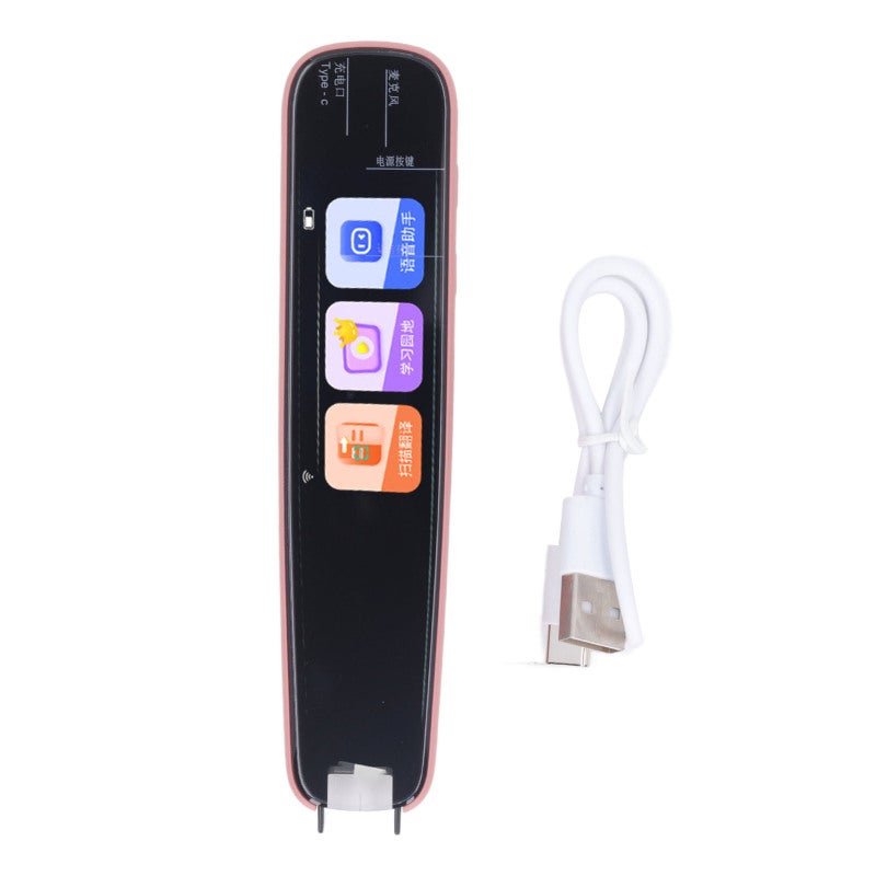 WiFi Scanning Pen With 650mAh Battery And Type-C Interface - Textbook Scanner For Chinese English Translation - High Definition Touch Screen Translator for Students - Image 1
