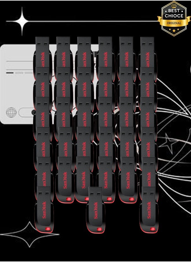Sandisk 31 Pieces SanDisk Curzer Blade USB 2.0 Flash Drive 32GB  - Image 1