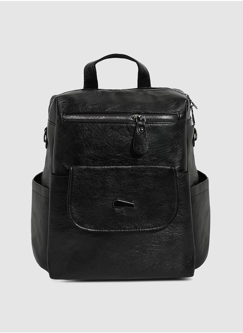 Haute Sauce - The Nomad Mini Backpack - Black - Image 1