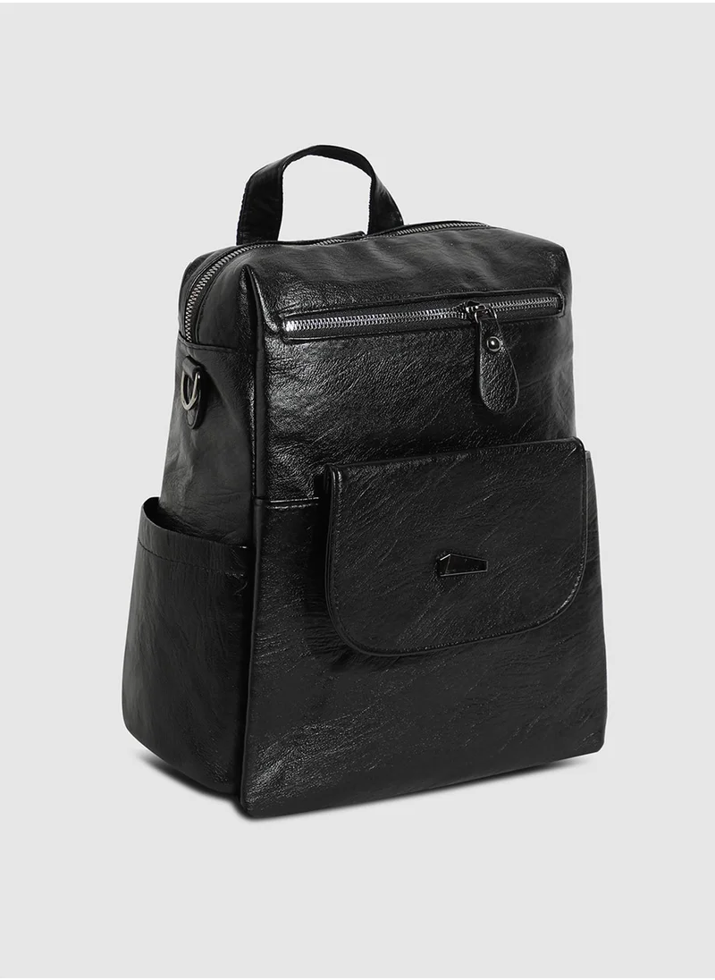 Haute Sauce The Nomad Mini Backpack - Black