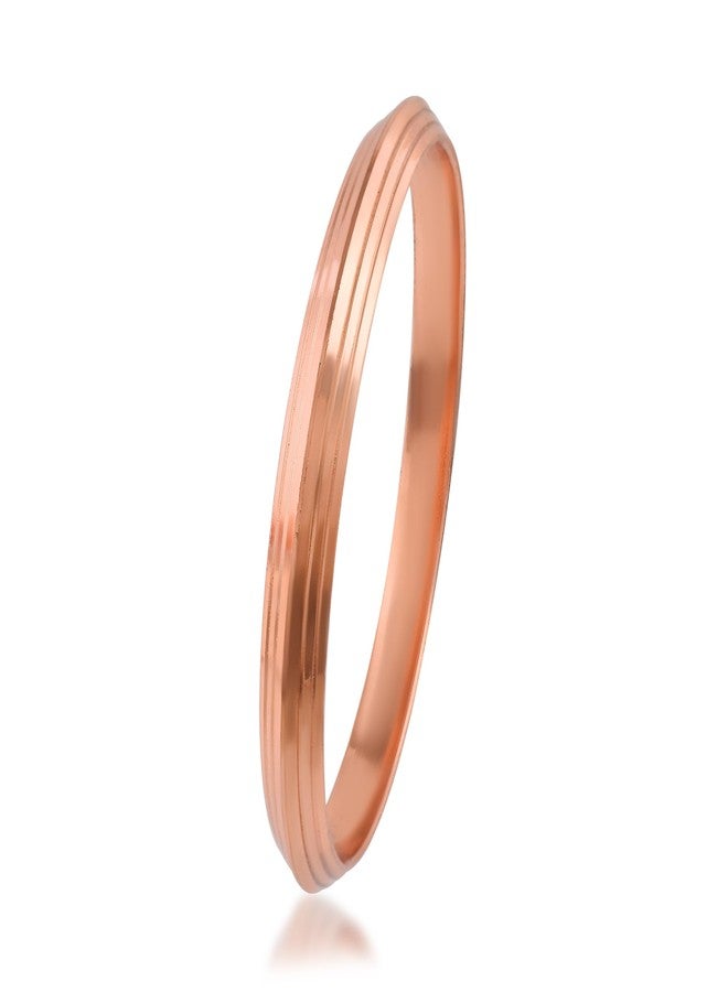 Superstore18 Pure Copper Kada Bangle for Men women with health benifits (SST8323KDNI) (2.8) - Image 3